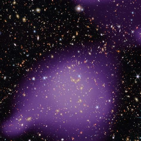 Colourful group of galaxies offers peek into history of the universe | New Scientist