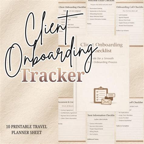 Client Onboarding Checklist PDF PNG | Professional Freelancer Business ...