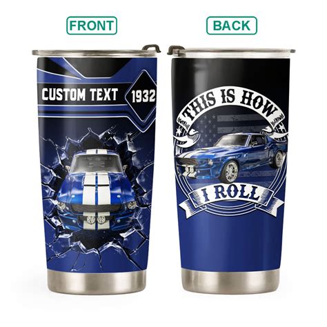 This Is How I Roll - Custom Photo Car Tumbler - Gift for Father's Day ...