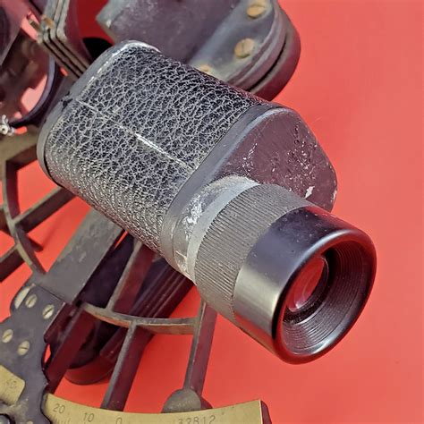 C.Plath Hamburg Germany Vernier Sextant #32812 Vintage 1960s