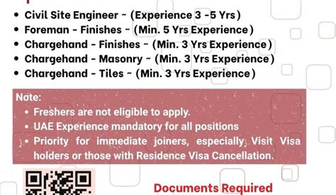 GCC Walk-in Interview Dubai 2026: Hiring Civil Site Engineers, Foremen ...