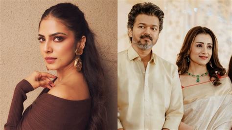 Malavika Mohanan calls media's Vijay-Trisha question distasteful, urges ...