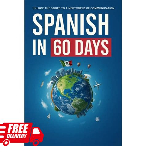 Spanish in 60 Days Language Learning Workbook Book, Brand New, Free ...