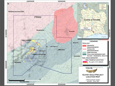 Thor discovers multiple high-grade gold zones in Côte d'Ivoire