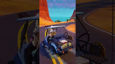 I fell for his GOLF CART trap! 😳😱 #shorts