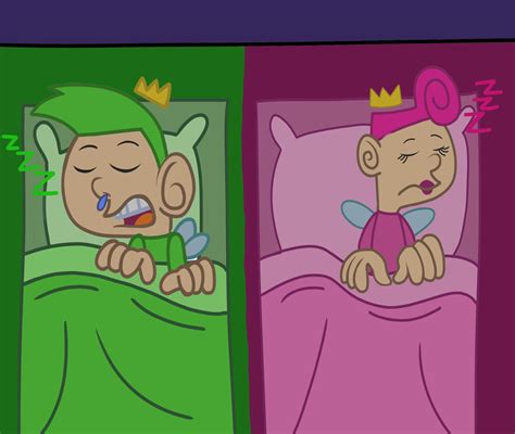 Wanda and Cosmo Sleeping by DiamondStarXD on DeviantArt