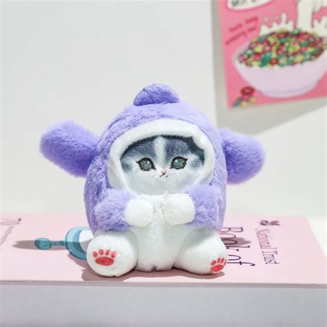 Mofusand Cat Animal Costumes Keychain