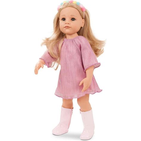Hannah be My Mini Me 19.5" All Vinyl Doll with Long Blonde Hair to Was – Maisonette