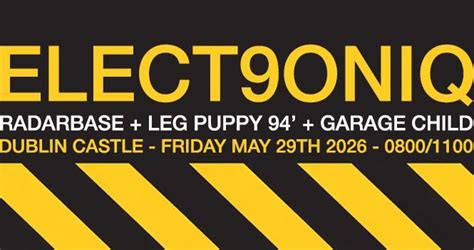 RadarBase + Leg Puppy 94 + Garage Child + DJ's – Things to Do in London ...