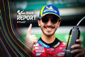 #TheRematch: Bagnaia grabs a tense Thailand win to take the fight to Martin