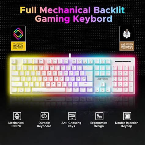 Price History of Ant Esports MK3400 Pro V3 Mechanical RGB Gaming ...