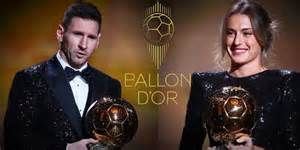 Leo Messi y Alexia Putellas ganadores del Balón de Oro 2021 | Así ha ...