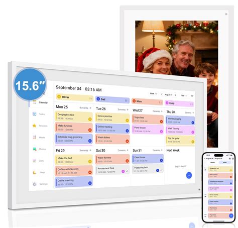 Dazzling Dreams Studio Ekasoco Digital Calendar 15.6 Inch - Wall ...