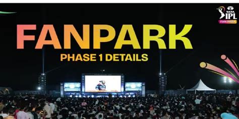 BCCI Unveils Phase 2 of IPL Fan Parks 2026: 30 Cities Across 18 States ...