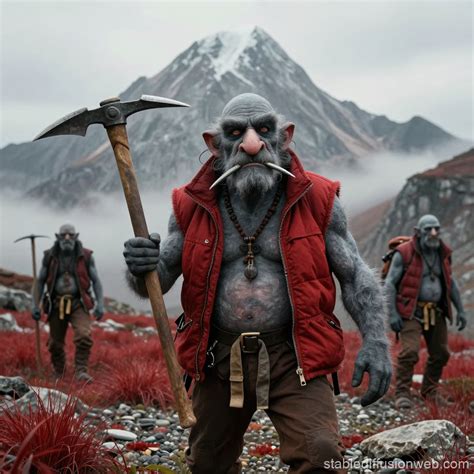 gray skin big nose Prompts | Stable Diffusion Online