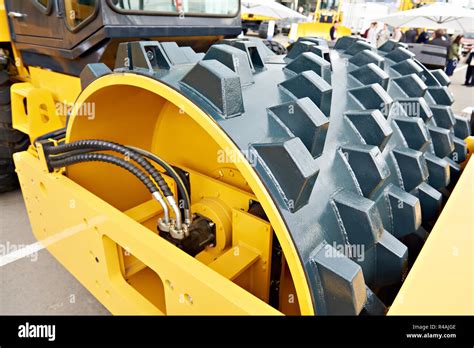 Soil compactor bulldozer work hi-res stock photography and images - Alamy