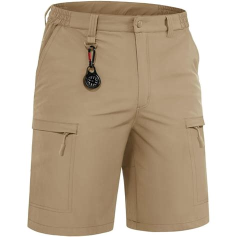 Delconic Men's Casual Cargo Shorts with Multiple Pockets Relaxed Fit ...
