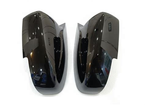 Auto Pearl Batman Style Car Side Mirror Cover Cap, ABS Material, Black ...