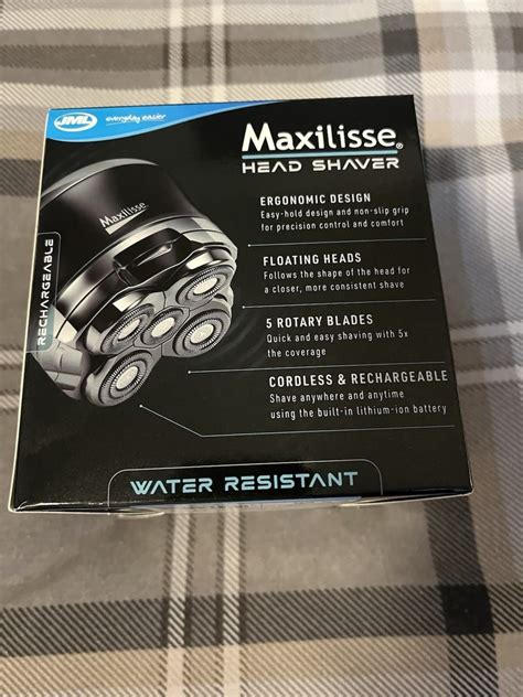 JML Maxilisse Men's Electric Head Shaver with 5 | eBay UK