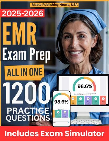 All-in-One EMR Exam Prep | Rewiew + Online Exam Simulator | 12 Tests ...