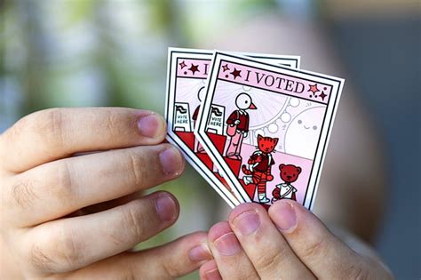 Vibrant ‘I Voted’ stickers at UNLV help promote participation in ...