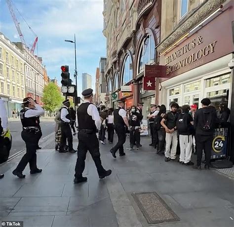 TikTokers mob Scientology buildings as viral 'speed run' comes to UK ...