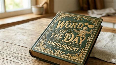 Word of the day: Magniloquent