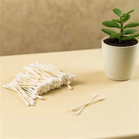 Tulips Paper-Stick Cotton Swabs - (100 Pc / Set) at ₹ 106/pack | Baby ...