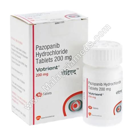 Pazopanib 200 mg (Generic) - Malaysiameds