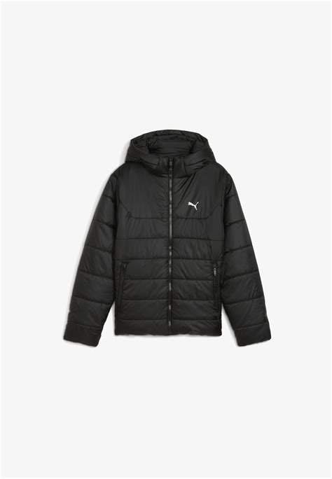 Puma HOODED PADDED - Winter jacket - black - Zalando