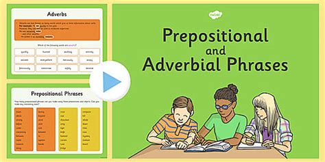 A Guide to Prepositions and Prepositional Phrases - Twinkl