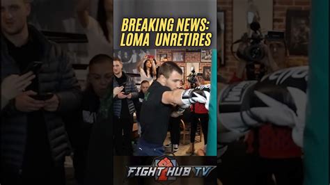 Lomachenko makes highly anticipated return to the boxing ring soon