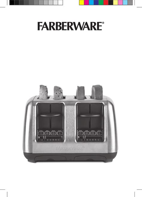 Farberware 103740 4 Slice Toaster User Manual download pdf