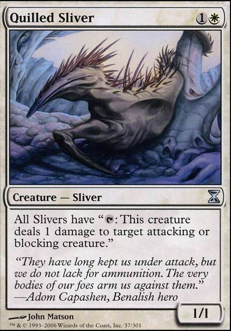 Sliver Overlord sliver deck (Commander / EDH MTG Deck)