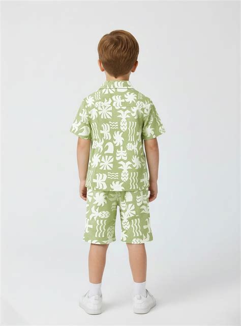 Buy Boys Printed Shorts Set Online at just Rs. 799.0 - 1000016224180 ...