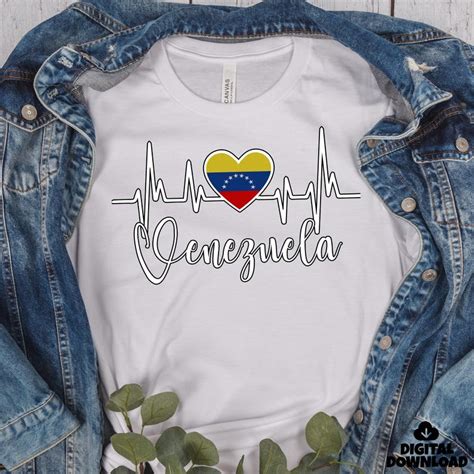Venezuela Heart PNG | Venezuela Flag Heart T-shirt Design | Venezuelan ...