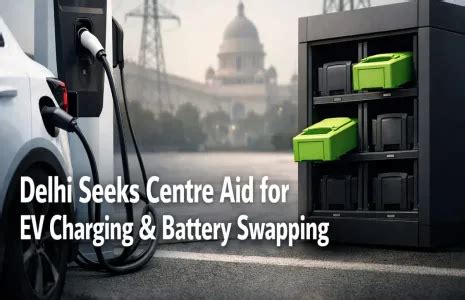 Delhi to Seek Centre Aid for EV Charging and Battery Swapping