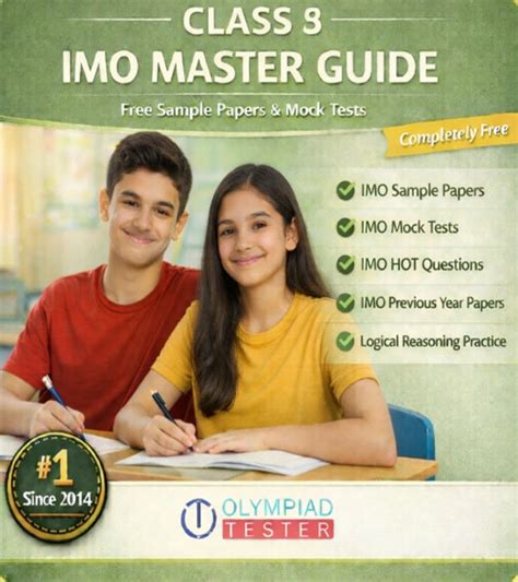 Class 8 IMO Master Guide | Free Sample Papers & Mock Tests ...