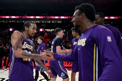 Lakers still beat Trail Blazers with no Luka, Reaves or LeBron - Los ...
