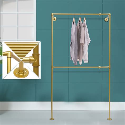 Free-standing Clothes Storage Rack, Coat Rack Closet Organizer, Floor ...