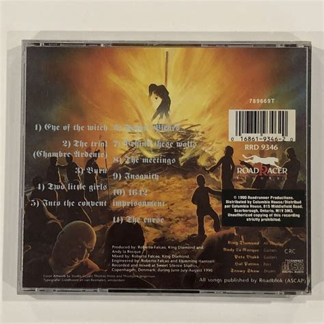 King Diamond The Eye CD 1990 Roadrunner RRD 9346 Canada | Music CD