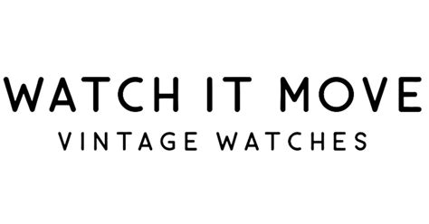 Watch it Move - WATCHES | STRAPS | ACCESSORIES | COMPONENTS – Watch It Move