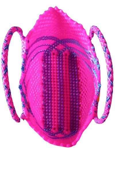 STYLIST PLASTIC HAND MADE SHOPPING HAND BAG