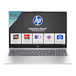 HP 15, AMD Ryzen 5 7520U (8GB LPDDR5, 512GB SSD) Anti-Glare, FHD,15.6 ...