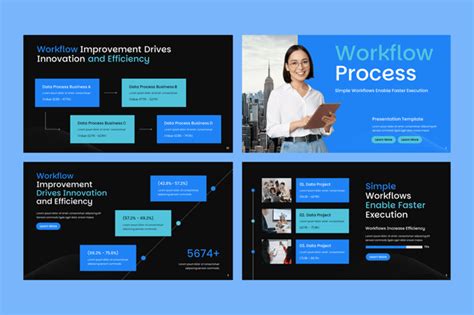 Workflow Process Google Slides Incl. workflow & business - Envato