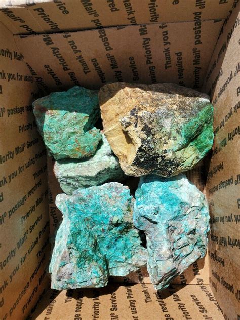 Chrysocolla Rough Rock Lapidary Stones 6 Pounds See Video | #3939353801