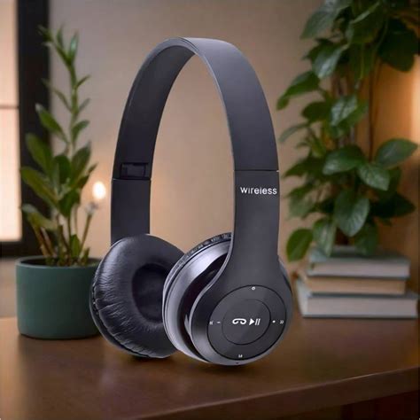 AIZINA Wireless Foldable Headphones with Quantum Bass Processing_FC ...