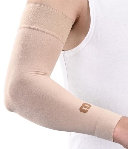 MGANG Lymphedema Medical Compression Arm Sleeve 15-20 mmHg, Full Arm ...