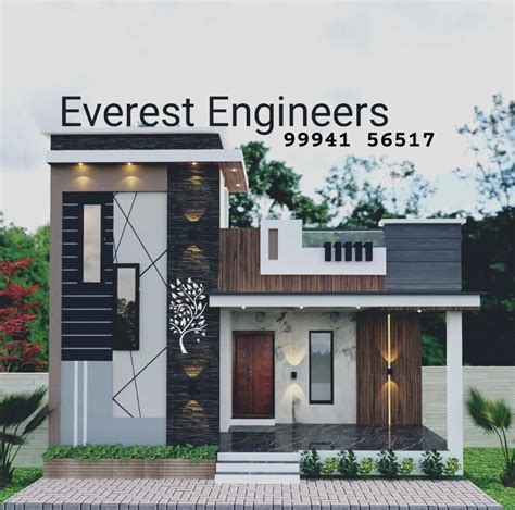 HandPainting - a comprehensive view of a single-family home, featuring ...