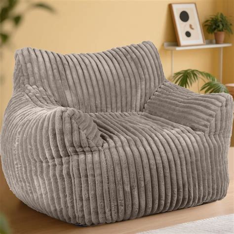 Amazon.com: LuxMoment Giant Bean Bag Chair, Oversized Plush Comfy Bean ...